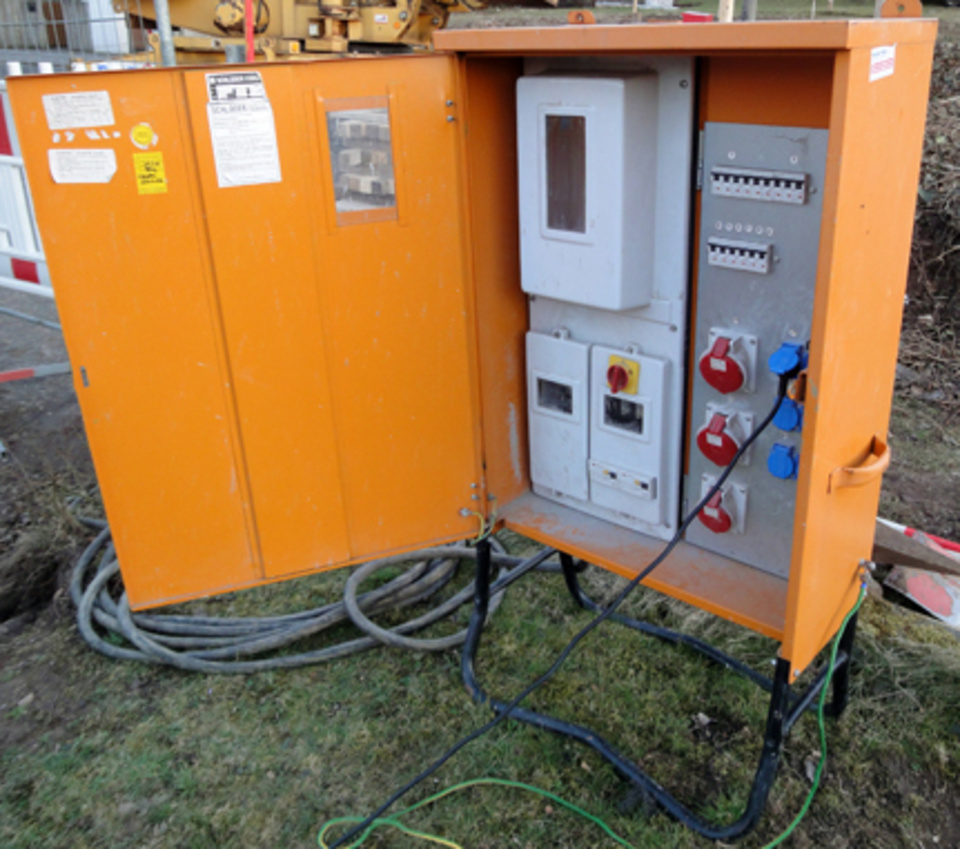 Baustromkasten bei RK Elektrotechnik in Dresden