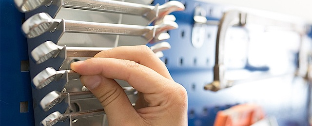 Werkstatt bei RK Elektrotechnik in Dresden